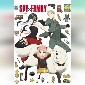SPYxFAMILY Wall Decals